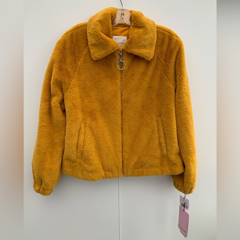 BNWT Avec Les Filles faux fur coat